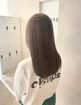 セミロング カラー 🦋レイヤーカット ミドリカワ🦋のヘアスタイル
