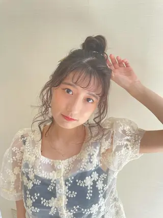 ロング ヘアアレンジ [YUCCA] Junaのヘアスタイル