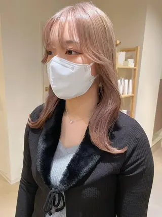 セミロング cocoluana(ココルアナ)所属・韓国風ヘア専門 🇰🇷Noaのヘアスタイル