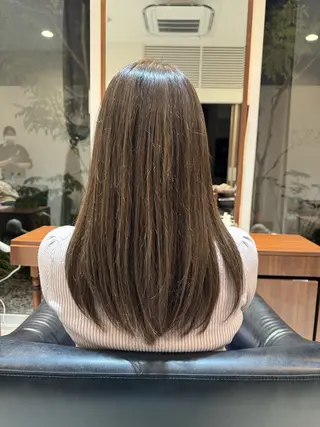 ロング カラー パシフィックダズールコパン店所属・吉田 裕馬のヘアスタイル