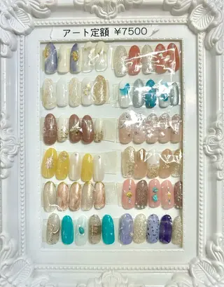 ネイル 二階堂 晴菜のネイルデザイン