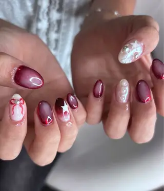 ネイル moi nail ˙⋆.˚のネイルデザイン