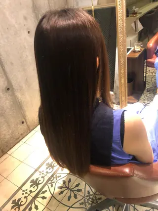 ロング ✨髪質改善✨ 縮毛矯正/佐藤恵太のヘアスタイル