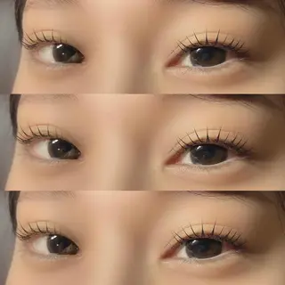 ロング パーマ ヘアアレンジ メンズ ネイル マツエク・マツパ アイブロウ 𓊆ᶠᵉᵉʸ𓊇 ᶜᴴᴵᴴᴬᴿᵁのマツエク・マツパデザイン