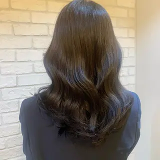 ロング カラー ヘアアレンジ ブリーチなし/ レイヤー🌿runaのヘアスタイル