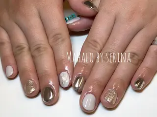 ショート カラー ネイル SUNNY BAE. SERINAのネイルデザイン