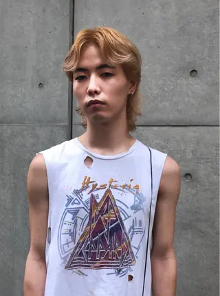 メンズ ショートボブ /綾華のヘアスタイル