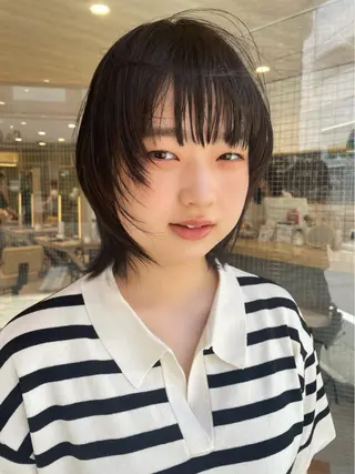 ショート カラー haru/レイヤー/ ウルフのヘアスタイル