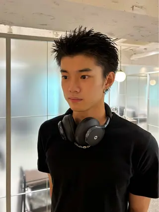 ショート メンズ メンズ特化型美容師 玲弥のヘアスタイル
