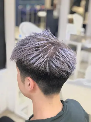 カラー 縮毛矯正　野口 恵のヘアスタイル