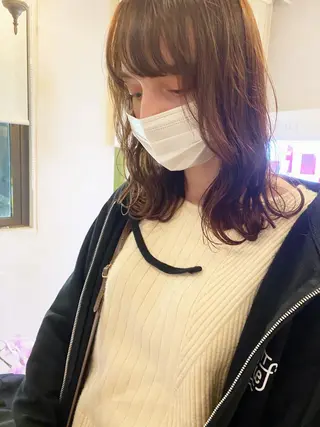 ミディアム 💖透明感カラー HAYATO💖のヘアスタイル