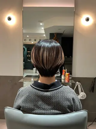 ショート 🍊暖色カラー🍊 sakuraのヘアスタイル