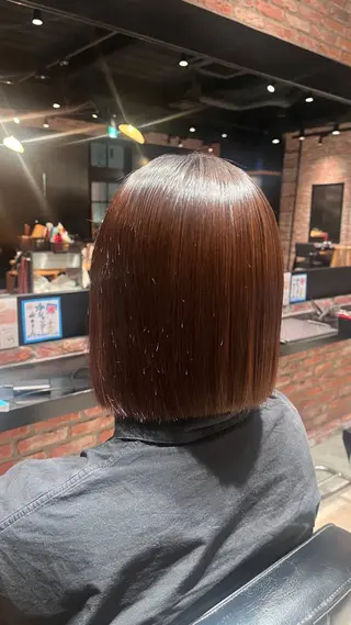 ミディアム 田中 美月のヘアスタイル