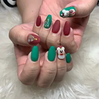 ロング 竹下 凌香のネイルデザイン