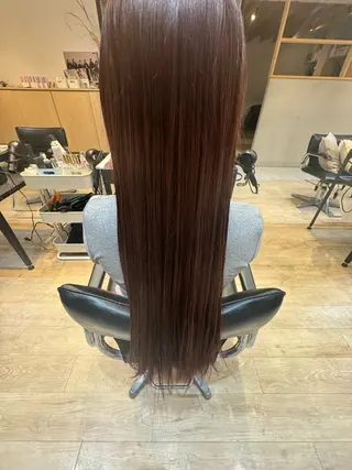 ロング カラー ＼ブリーチ頑張る れれ／のヘアスタイル