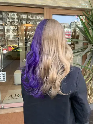 ロング カラー 🤍透明感/韓国風 🤍サクラギヒトミのヘアスタイル