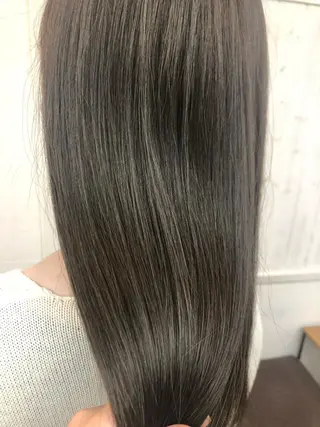 ロング カラー 前髪顔周り✂️店長 ❤️アマミヤ❤️のヘアスタイル