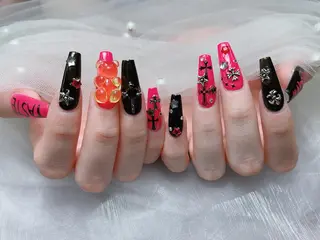メンズ ネイル Bloom kabukiのネイルデザイン