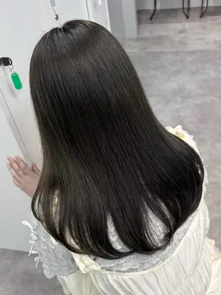 パーマ 縮毛矯正モデル募集 RIKOのヘアスタイル