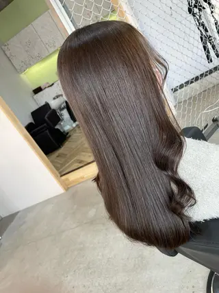 セミロング カラー Agu  hair you所属・♡ yumaのヘアスタイル