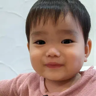 キッズ ショート 髪質改善＆白髪ぼかし カラー♡店長みやけ♡のヘアスタイル