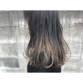 セミロング カラー Musiiik hairのヘアスタイル