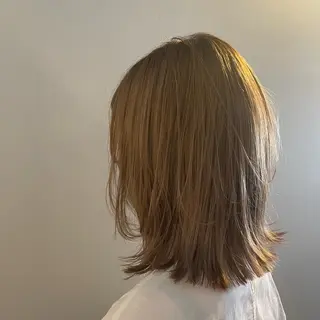 ミディアム カラー 博多|Sakurai Ayumiのヘアスタイル