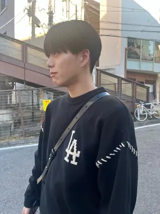 パーマ メンズ 🦮shiori アイドルオタク🦮のヘアスタイル