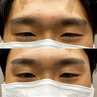 アイブロウ レイヤーカット/ 堺 健人のヘアスタイル