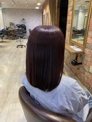 セミロング 田中 元規のヘアスタイル