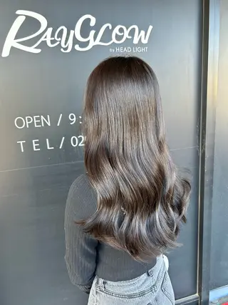ロング RAYGLOW  by HEADLIGHT ひたちなか店所属・シンプルなデザイン/ 後藤健吾のヘアスタイル