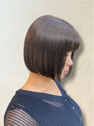 ミディアム "滋賀ボブといえば" 吉村　友輝のヘアスタイル