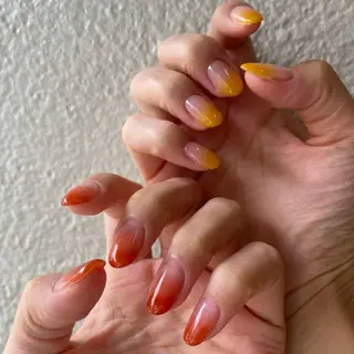 カラー ネイル scre as Etelのネイルデザイン