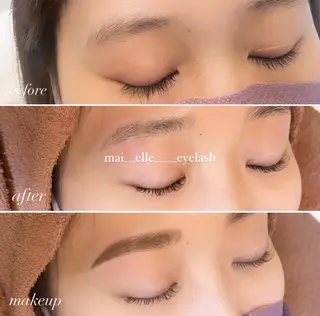 マツエク・マツパ アイブロウ frill eye beauty by ELLE所属・ふわ眉✴︎うぶ眉 🌸maiの眉毛・アイブロウイメージ