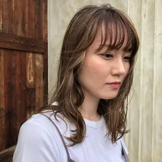 ロング 韓国🇰🇷ボブ✂︎ レイヤー✂︎三吉明人のヘアスタイル