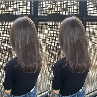 カラー 🖤西嶋　桃花🖤 エクステ/レイヤーのヘアスタイル