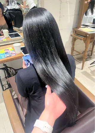 ロング カラー さとう ちほみ🐼のヘアスタイル