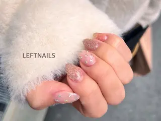 ネイル LEFTNAILS フィルインニュアンスのネイルデザイン