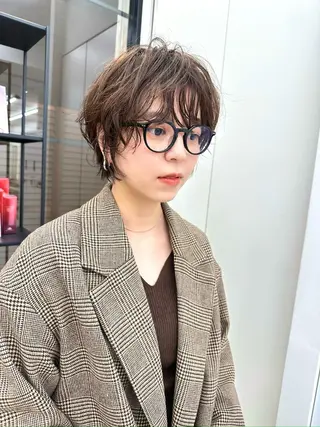 ショート ショート/ボブ特化 似合わせ/山下凌生のヘアスタイル