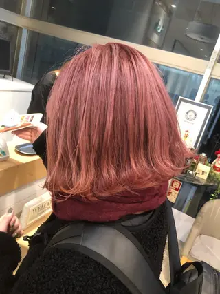 カラー 東梅田エリアカラー ヘアセットNo. 1のヘアスタイル