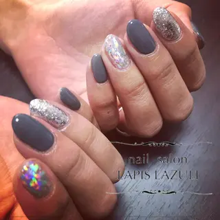ネイル nail salon ラピスラズリのネイルデザイン