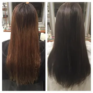 セミロング ロング 透明感・艶カラー/ 坂田友梨奈のヘアスタイル