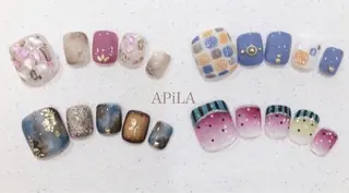 ネイル APiLA 甲斐田のネイルデザイン