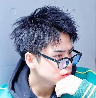 パーマ メンズ トレンドパーマ‼️ NAOKI💥のヘアスタイル