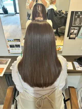 ロング MIyu/ナチュラル カラー/茅ヶ崎のヘアスタイル