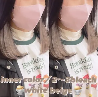 カラー 渋谷:インナーカラー ／🍒エリカ🍒のヘアスタイル