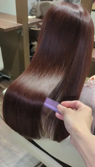 ロング youreshair髪質改善トリートメント&ヘッドスパあざみ野店所属・LISA .のヘアスタイル