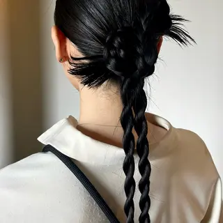 ロング room3 なおこのヘアスタイル