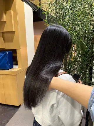 セミロング カラー ✨艶カラー/透明感 カラー/ふうき✨のヘアスタイル