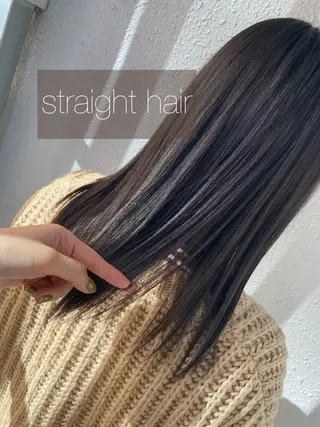 セミロング 後藤紗英/髪質改善 /オリーブベージュのヘアスタイル